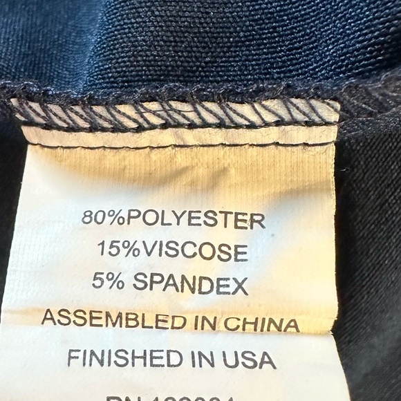 Tatyana Alina Pencil Dress in Navy Bow size Large Short Sleeve Fishnet Neckline - Picture 12 of 13